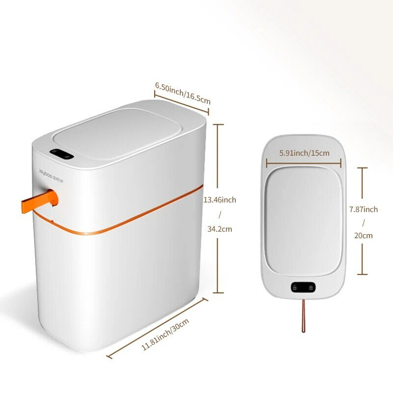 Cestino intelligente casa intelligente imballaggio automatico Touchless bidone della spazzatura sensore di induzione secchio della spazzatura per cucina bagno