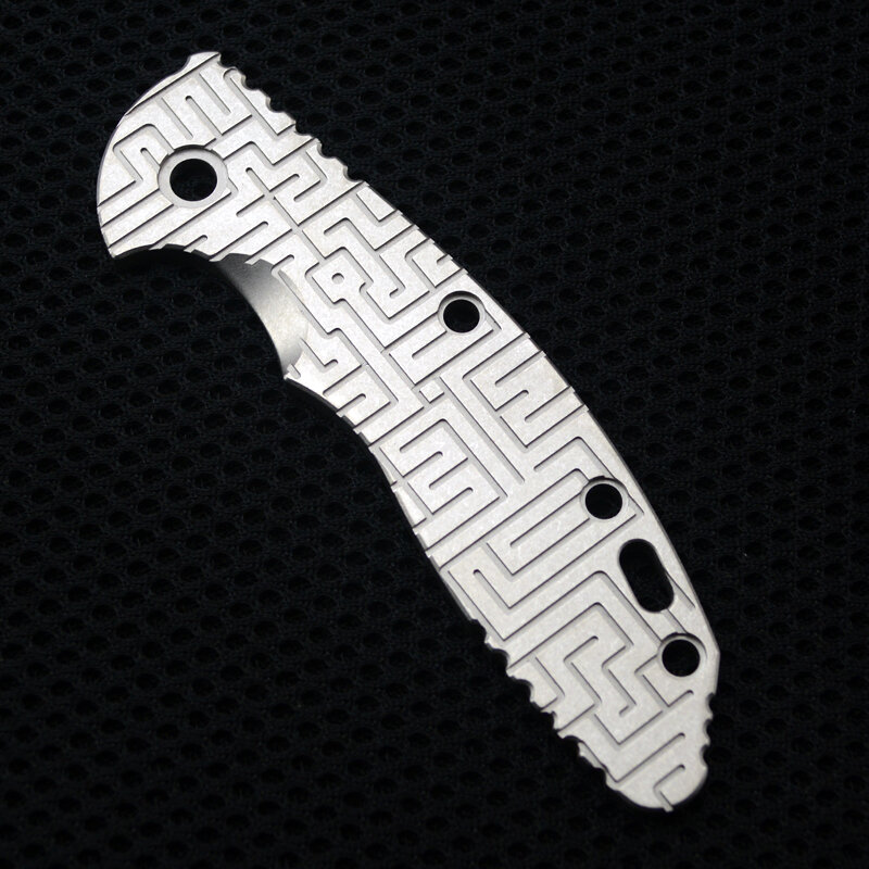 Hinderer 3.5 "XM-18 teksturowane tytanowy uchwyt nóż EDC uchwyt narzędzia materiał uchwytu