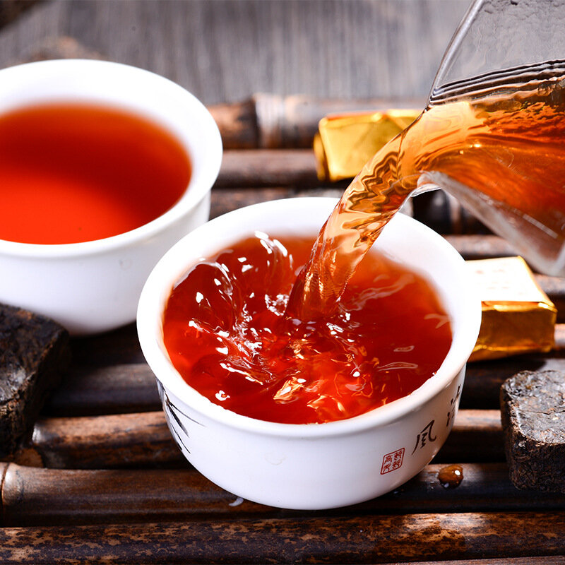 Самый старый чай пуэр, сделанный в 2003 году, китайский Юньнань, старый спелый пуэр 250 г, китайский чай, забота о здоровье Пуэр, чайный кирпич дл...