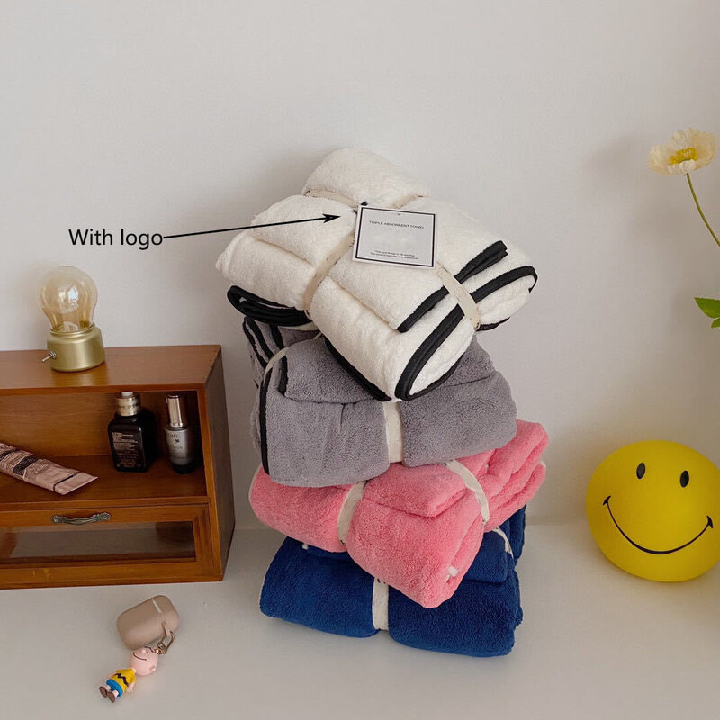 2022 Volwassen Badhanddoek, Super Zacht Materiaal, Hoge Wateropname Badkamer Handdoek Sets Luxe Badhanddoek Met Verpakking