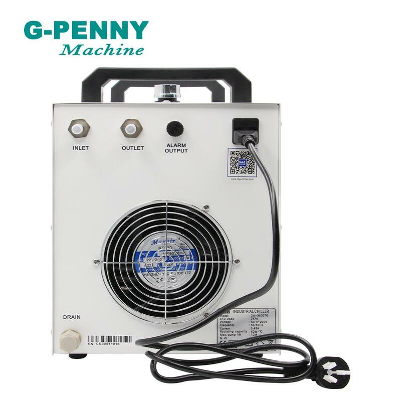 Industrial s & a cw3000 refrigerador de água para co2 gravação a laser máquina de corte de refrigeração, cnc roteador refrigerar água de refrigeração do eixo