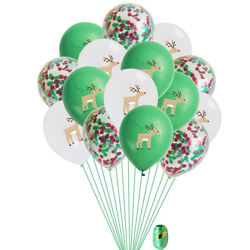 12 дюймов веселое рождественское конфетти латексные шары с днем рождения подарки украшения шарики для свадьбы детский душ вечерние принадл...