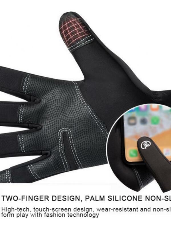 Gants imperméables antidérapants pour hommes et femmes, nouveau Style d'hiver, cyclisme en plein air, Ski, écran tactile, gants d'alpinisme