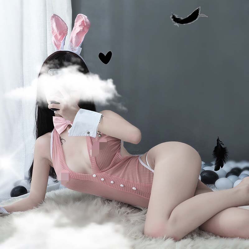 Sexy Lingerie Sexy Secretaresse Uniform Bed Perverse Open File Hot Bunny Meisje Ol Passie Pak Super Show