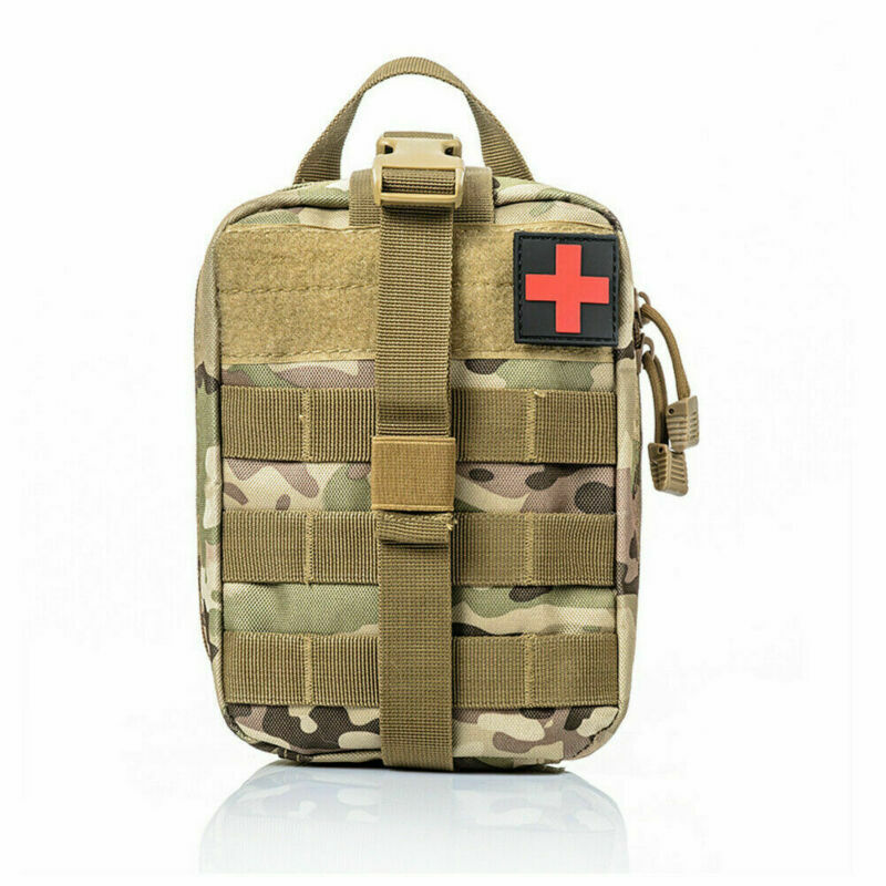 First Aid Medical Emergency Kit Carry Bag Pouch Camping Car Home Survival Molle Rip Away EMT Medic IFAK First Aid Kit Bag