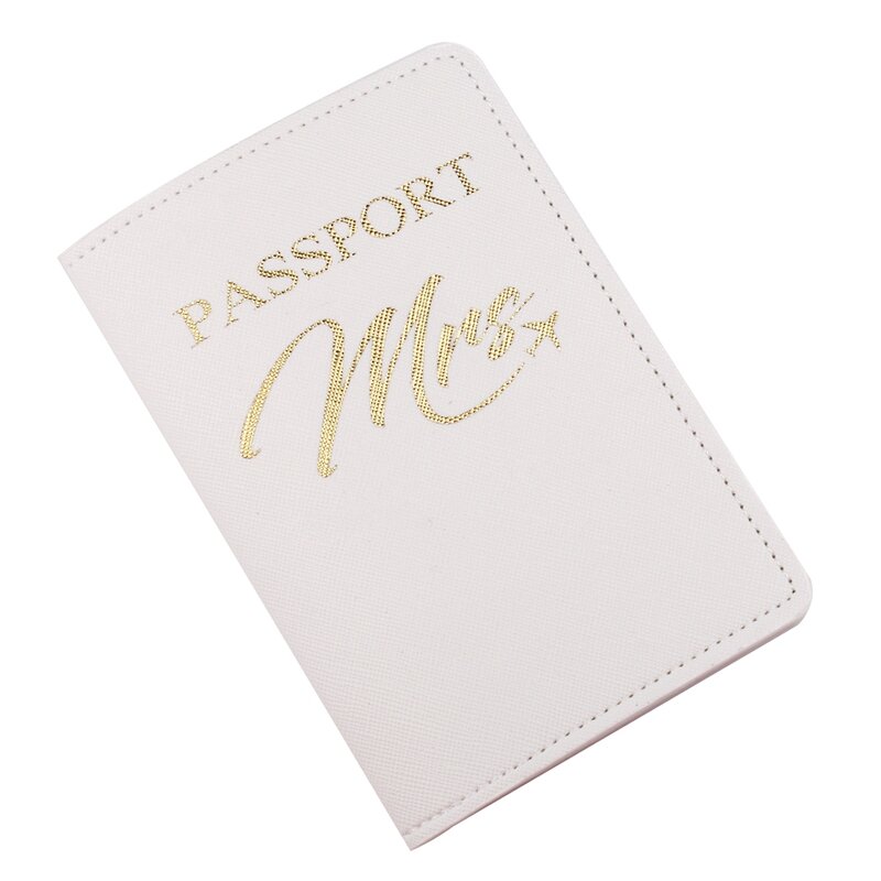 Zoukane Mr Mrs Lover Пара крестообразных обложек для паспорта с буквенным принтом для женщин и мужчин, для путешествий, свадьбы, Обложка для паспорта...
