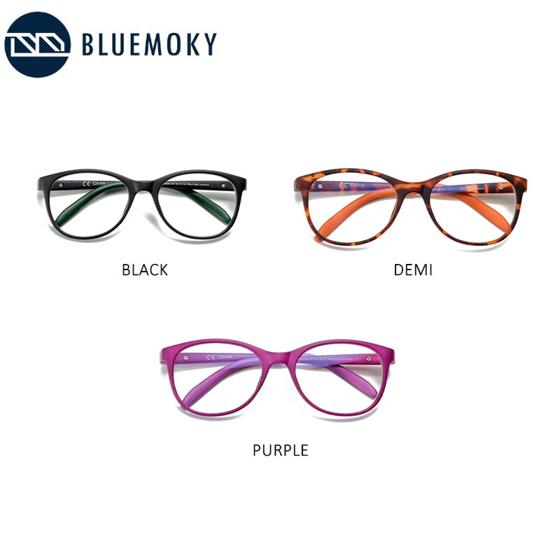 Occhiali da vista in acetato BLUEMOKY occhiali da vista per bambini occhiali progressivi ottici Anti luce blu fotocromatica occhiali per miopia multifocale