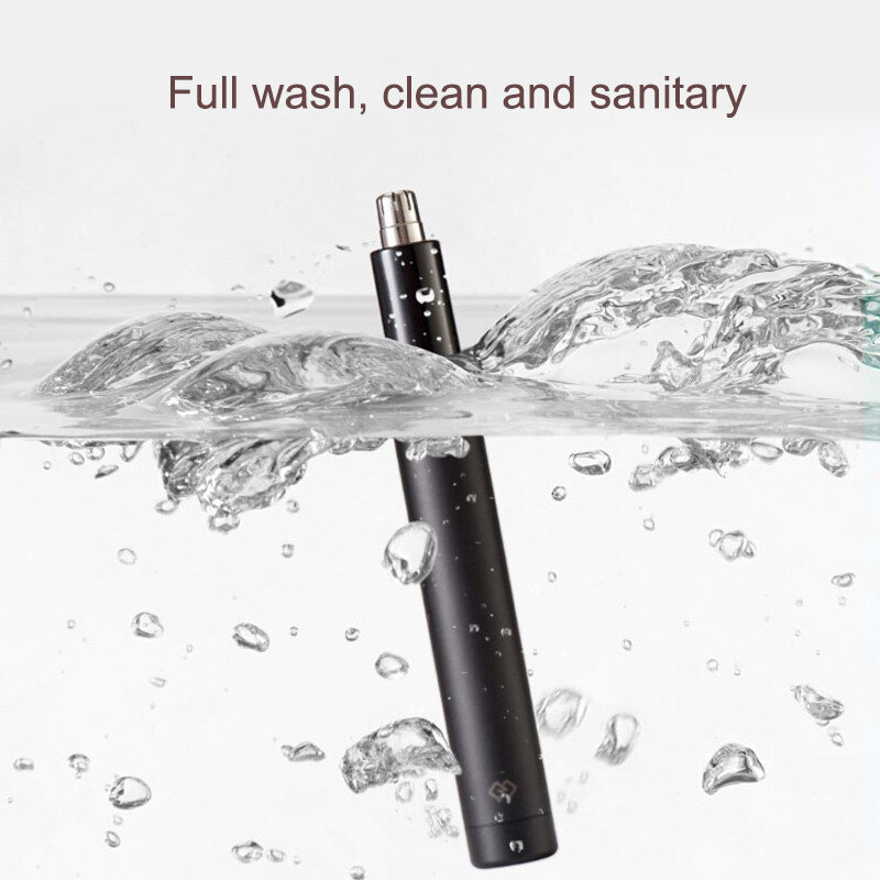 Xiaomi-recortador eléctrico Youpin HN1 para hombres, afeitadora de pelo de nariz y Oreja portátil, limpiador de eliminación de seguridad