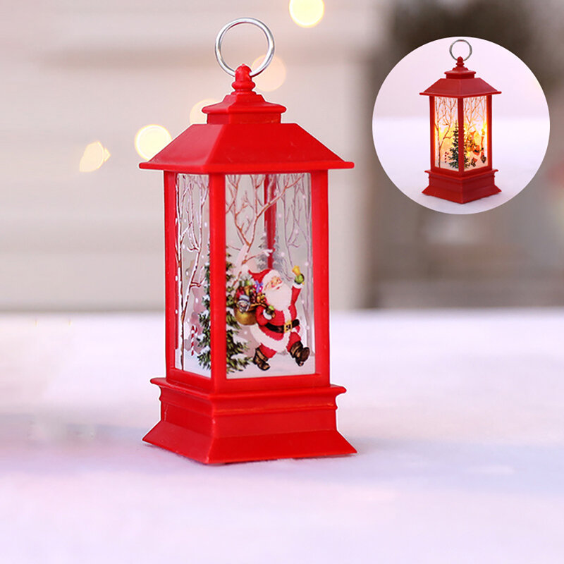 1 Pc Natal Dekorasi untuk Rumah Led Lilin Natal dengan LED Teh Lampu Lilin Pohon Natal Dekorasi Kerst Dekorasi