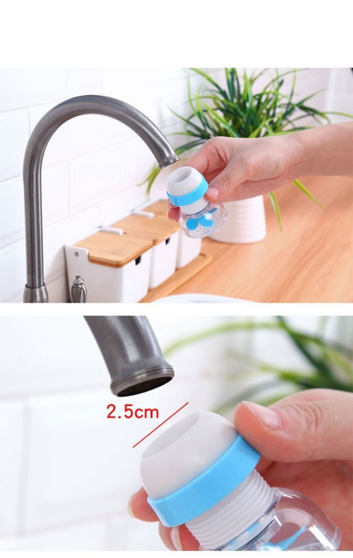 Kitchen faucet splash-proof tap water filter water filter nozzle filter  adjustable water saver kitchen accessories