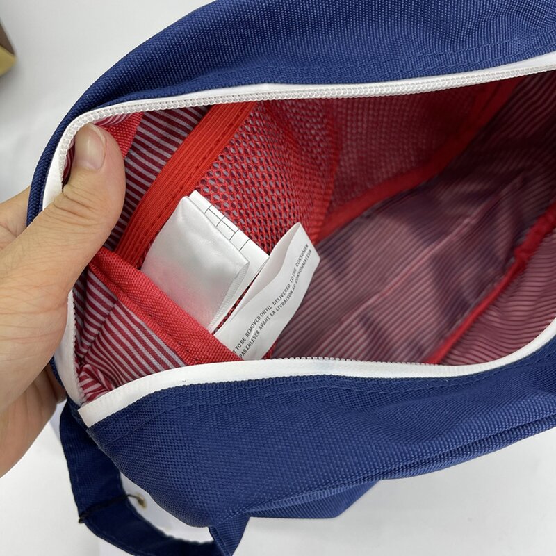 กีฬากลางแจ้งถุงผ้าใบกระเป๋าเครื่องสำอางซิปกระเป๋าเก็บกระเป๋า