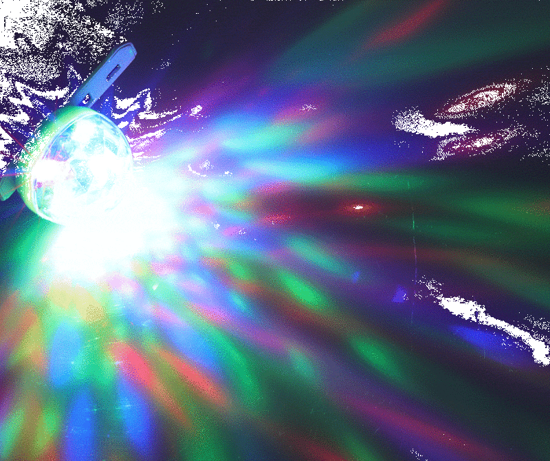 Di Động Điện Thoại Đèn Sân Khấu Mini RGB Đèn Chiếu Đảng DJ Disco Bóng Trong Nhà Đèn Câu Lạc Bộ LED Magic Tác Dụng máy Chiếu
