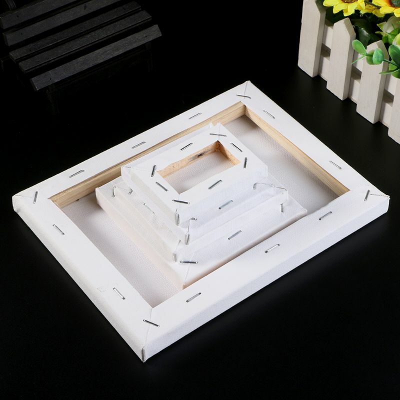 1pc Mini Natural Wood Cotton Easel Frame Display Holder For Art Painting Frame