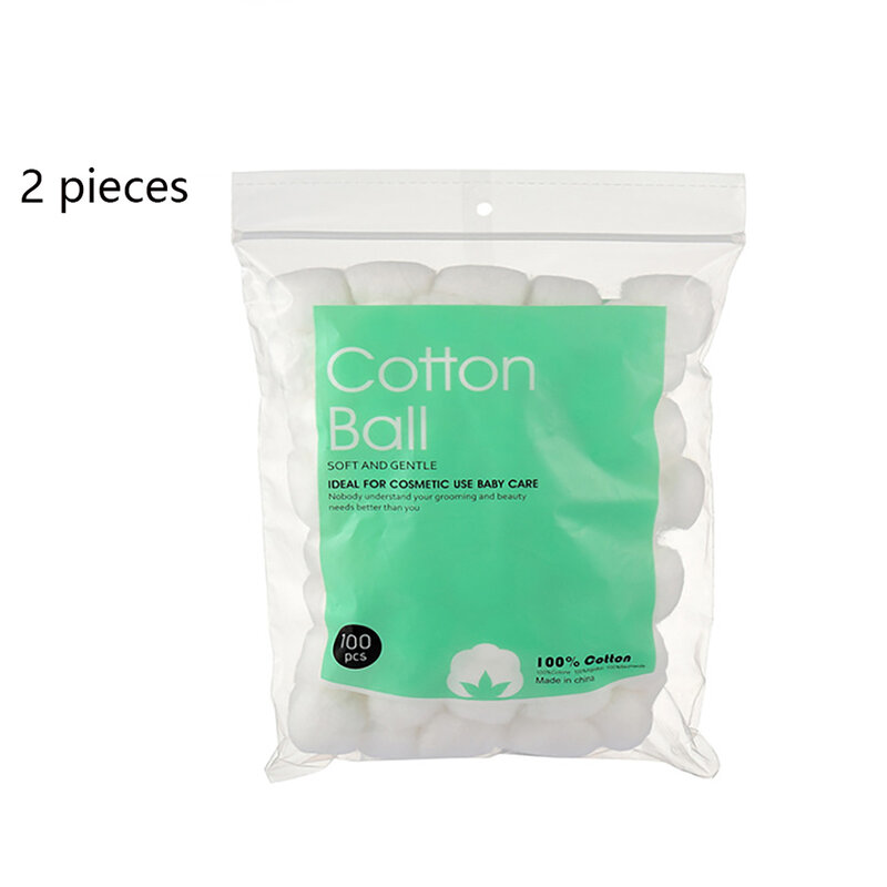 200 Pure Cotton Balls Make Up Nail Polish Remover Absorbent Cotton Balls 2020 New