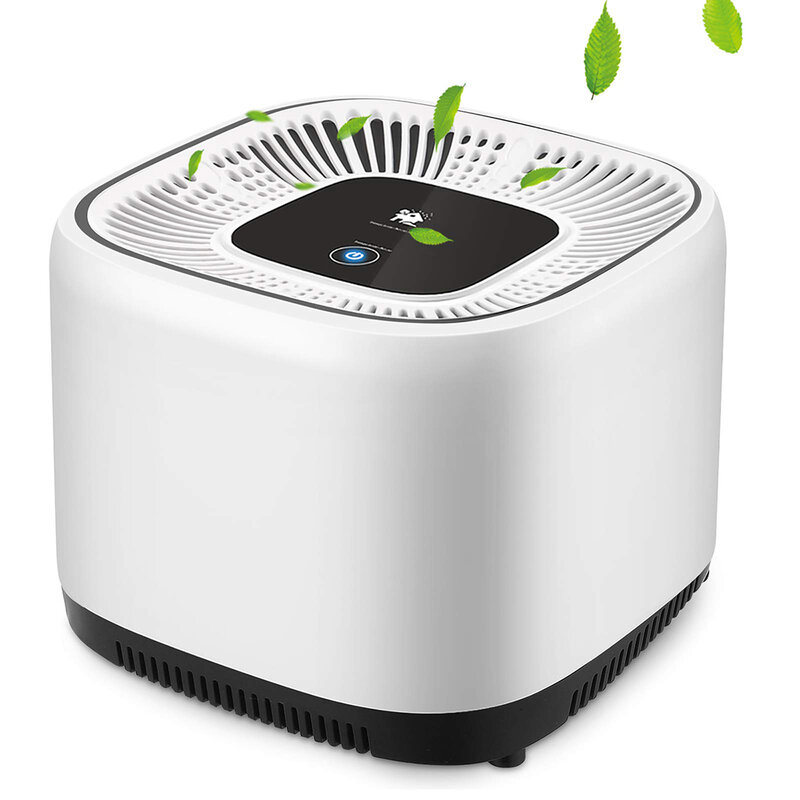 CATLION Micro นิเวศวิทยาเครื่องฟอกอากาศสำหรับ Home HEPA ตัวกรองไอออนลบ Generator Desktop สีเขียว Purification Air Cleaner