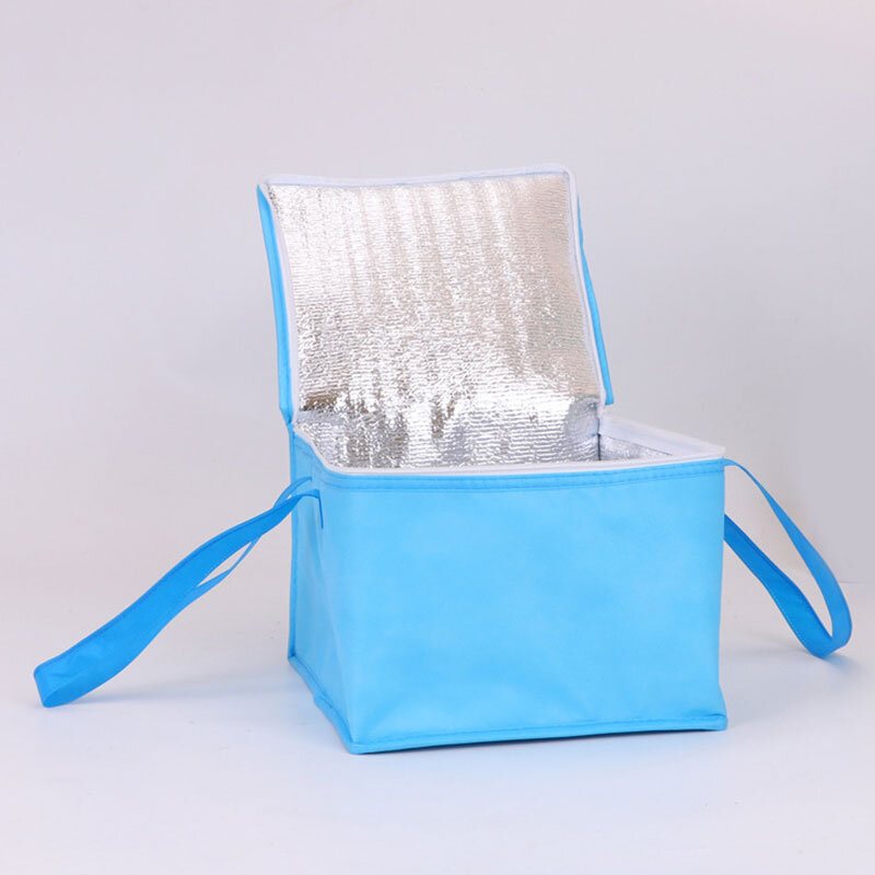 Bolsa de aislamiento térmica para mantener la comida fresca de pastel, bolsos para la comida para mujer, bolsa de caja de almuerzo, venta al por mayor