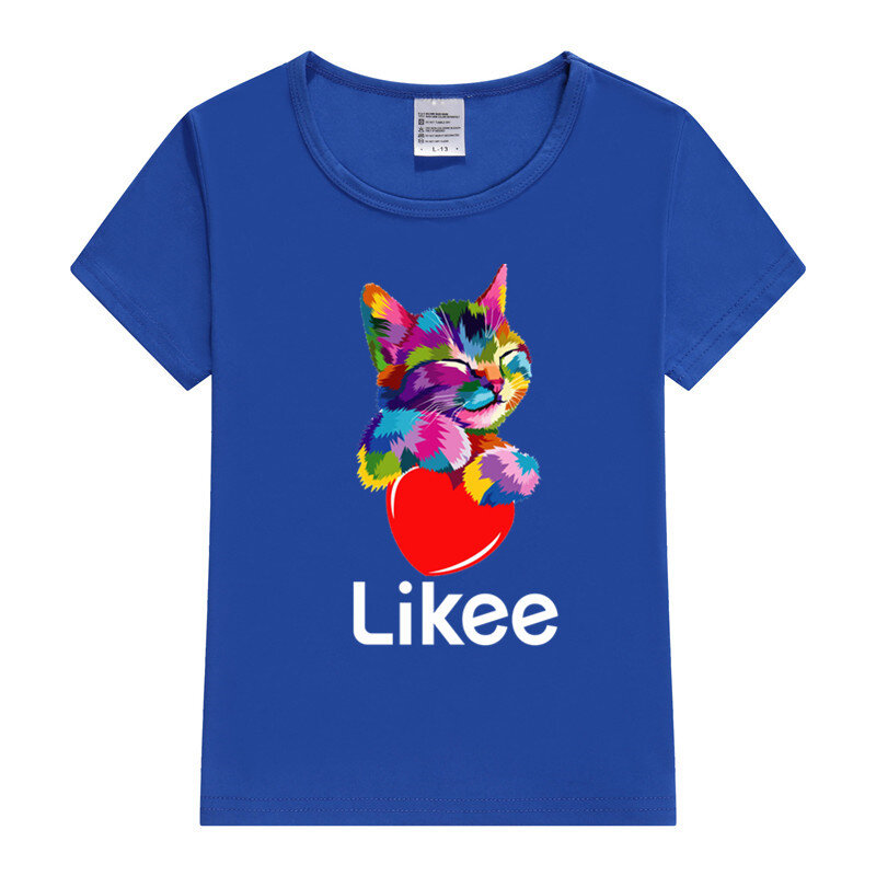 Kleines Mädchen Jungen Likee Drucken Lustige Cartoon T-shirt Chlidren Sommer Top Baby T Shirt Thanksgiving Hemd