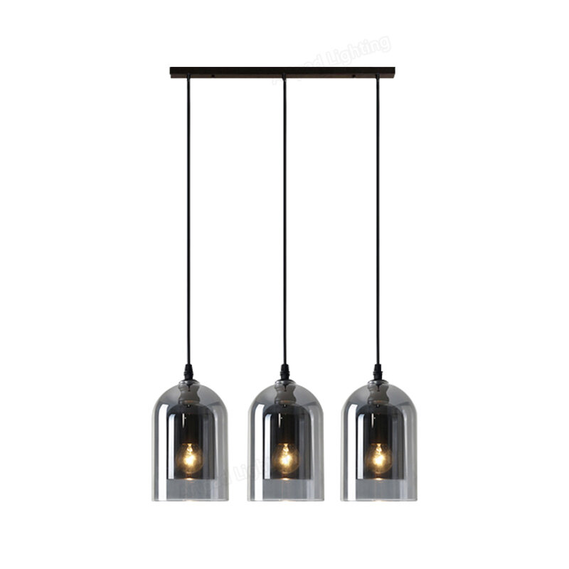 Современная стеклянная Подвесная лампа Nordica, освещение для ресторана, отеля, спальни, прикроватного столика, бара, кофейни, столовой