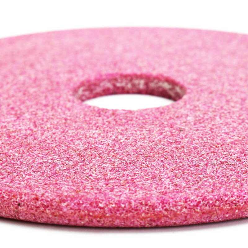 Disco per mola in ceramica Non tessuta rosa 5Pcs 105x4.5mm per smerigliatrice per affilare motoseghe 3/8 "e catena 404
