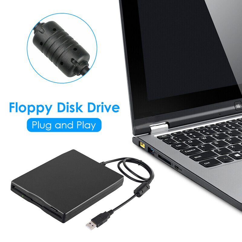 Floppy Disk Drive External Plug For PC Windows 2000/XP/Vista/7/8/10 Mac 8.6 Upper 1.44 MB 3.5"USB FDD Super Slim Portable Player