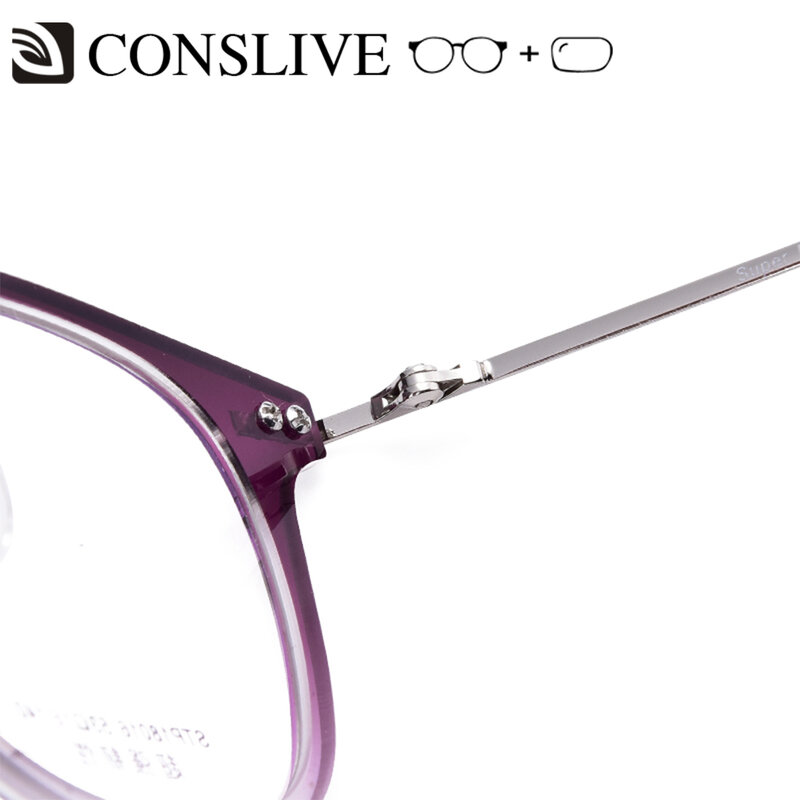 Femmes lunettes de Prescription lunettes optiques progressives myopie photochromique rondes femmes montures de lunettes avec lentilles STP18016