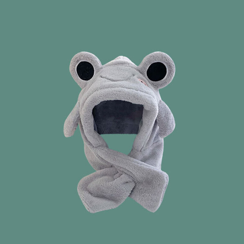 Solid color Cartoon frog hat winter warm hat Skullies cap beanie hat for kid boy and girl Fashion Hip-hop Costume Accessory Gift