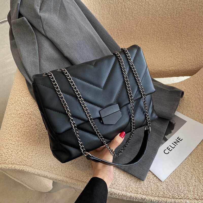 Luxury Brand Women Handbags Female Flap Messenger Bag Sac Solid Color Crossbody Bags for Women Soft Leather Shoulder Bag Ladies