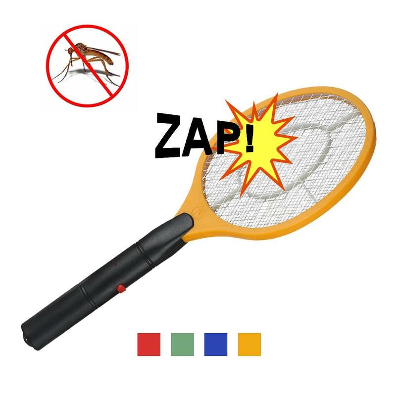 Swatter Elektrische Mosquito Killers, Insect Verdelger Racket, Draadloze Batterij, Mosquito Killers