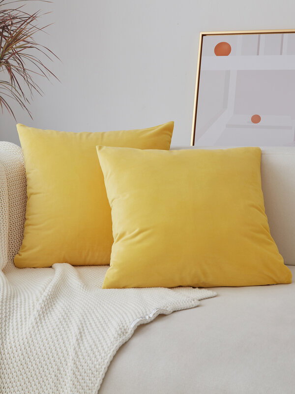 Capa de almofada decorativa para casa, almofadas de lance de veludo, capa de travesseiro, almofada, cadeira, lombar