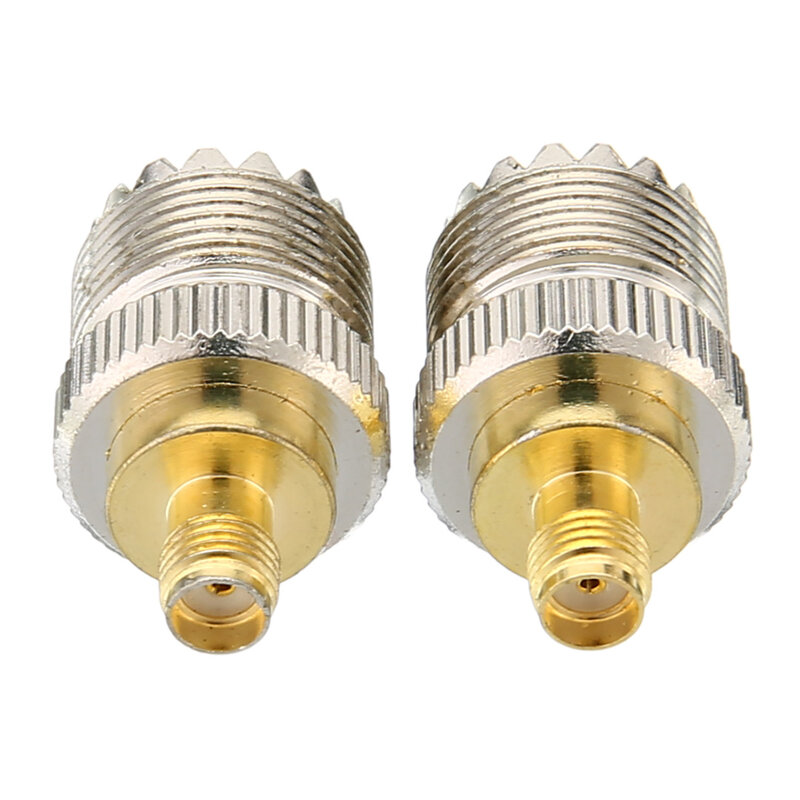 2pcs SMA Female to UHF Female RF Connector Adapter Cable SMA To UHF Antenna Adapter Fit For Baofeng UV-5R PX-777 PX-888