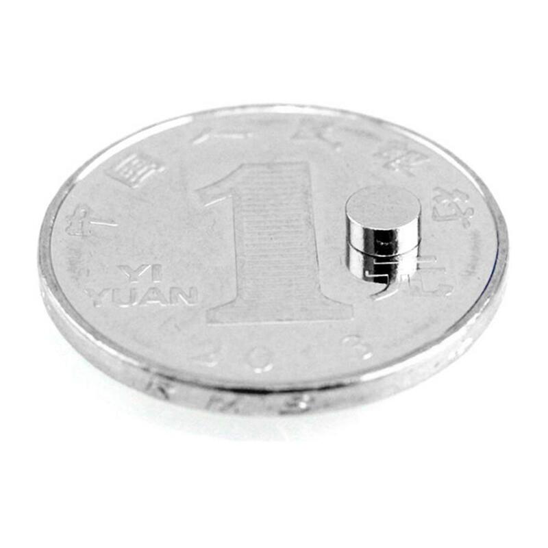 Heißer Verkauf 50Pcs 4x2mm Runde Form Rare Earth Neodym Super Starke Magnetische NdFeB Magnet DIY Acryl spielzeug