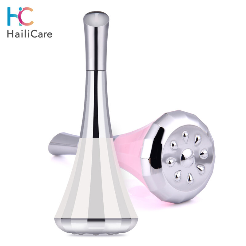 2-Way Microcurrent Face LiftผิวกระชับVibrating Anti Aging Face Massager Eye Wrinkle Removal Facial Toning Device