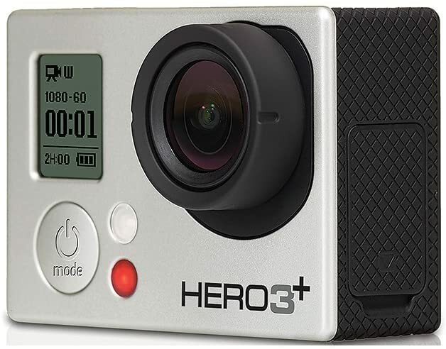 100% Original para cámara GoPro HERO3 + edición plata Adventure, batería, cable de datos de carga, funda impermeable (no se puede conectar a WiFi)