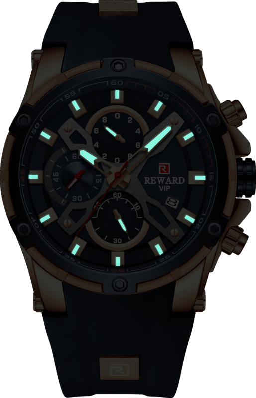 Relógios masculinos de luxo marca superior grande dial relógio de quartzo à prova dwaterproof água cronógrafo esportes masculino relógio de pulso reloj hombre