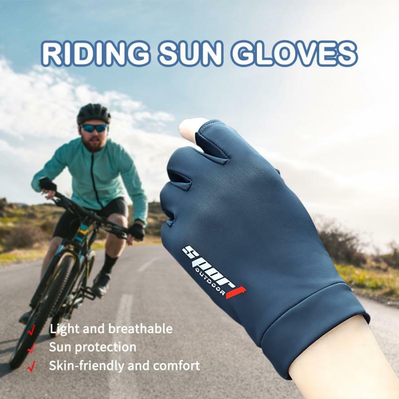 Finger Handschuhe männer und frauen der sonnenschutz radfahren halbe finger handschuhe Anti-skid atmungsaktive handschuhe Sport handschuhe
