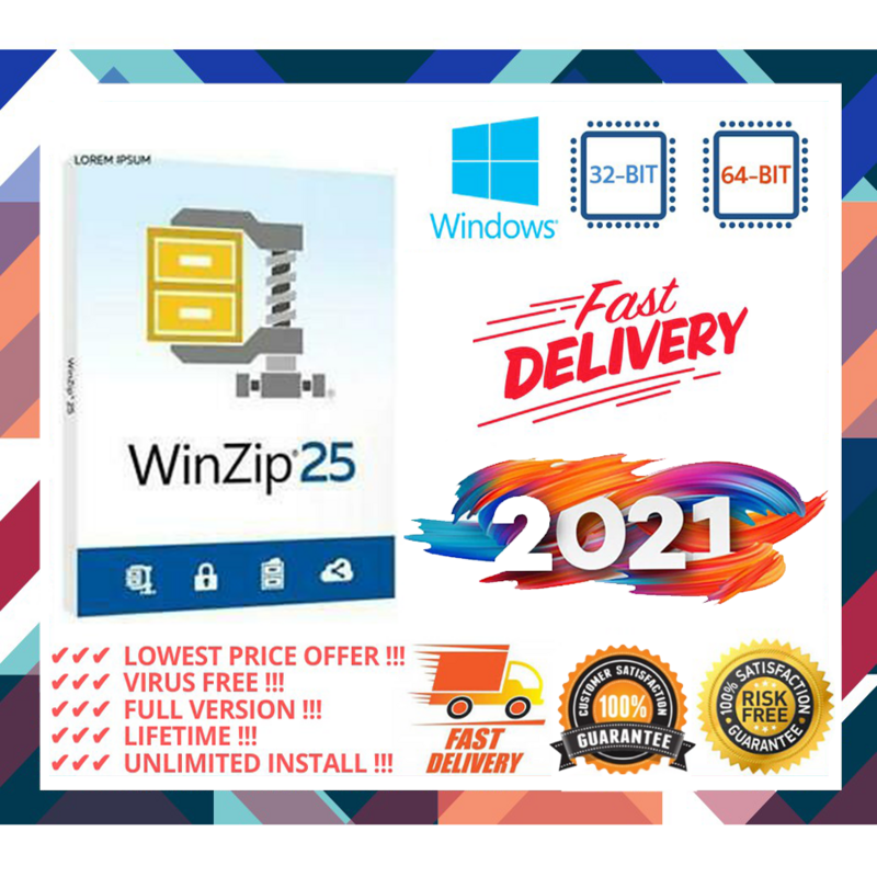 Winzip 25 Pro 2021100% livraison✅