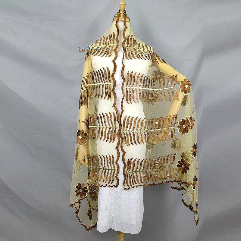 Pañuelo de Pashmina extremadamente suave para mujer, Hijab africano islámico, Dubai, Red de Ramadán, turbante, LA01