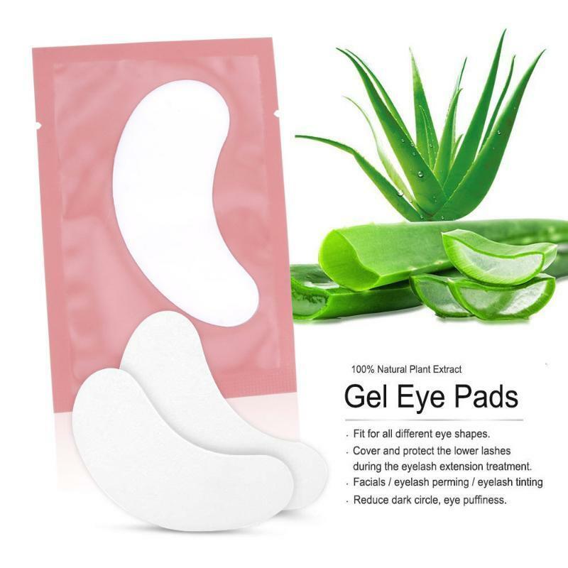 200 pairs Eyelash Extension Supplies Paper Patches Grafted Eye Stickers Under Eye Pads Eye Tips Sticker Lash eyepatch