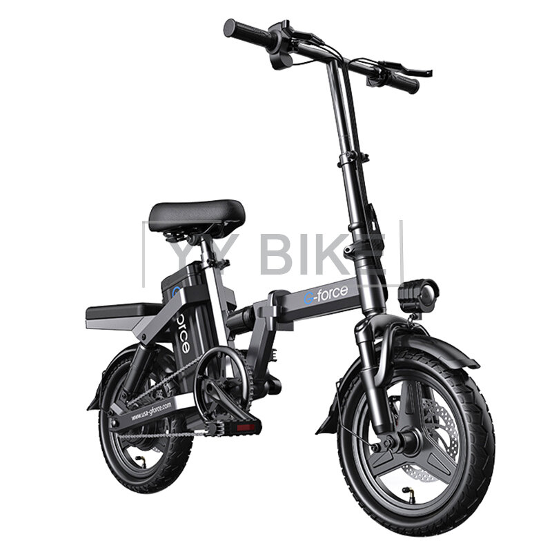 G-force D14 bici elettrica per adulti 14 pollici ruota 400W 48V 20AH 25 KM/H strada elettromobile mobilità Mountain Bike pieghevole e-bike