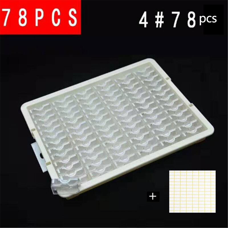 5D DIY Drill Containers for Diamond Painting Mosaic Tool Accessories Plaid Jewelry Diamond Embroidery Transparent Storage Box