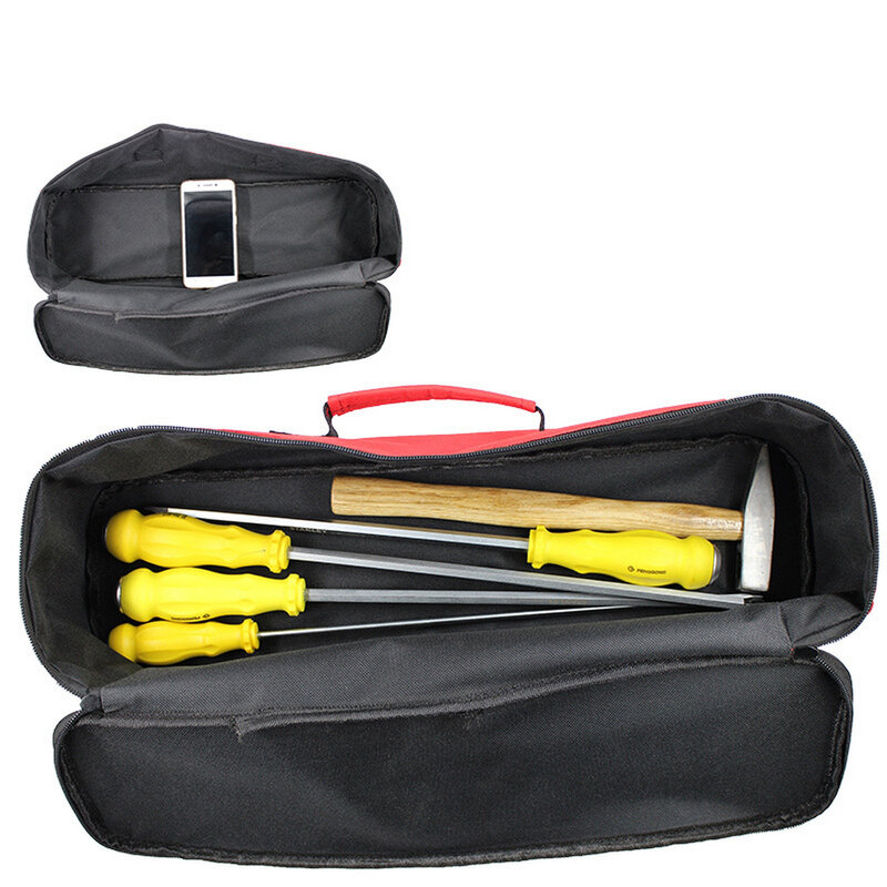 Tool Bag Foldable Handheld Wear-resistant Waterproof Oxford Cloth Storage Bag Wrenche Plier Screwdriver Repair Tools Bag