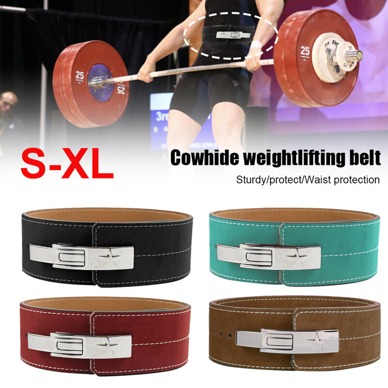 Cintura Fitness Unisex nuova cintura larga per sollevamento pesi cintura Bodybuilding bilanciere Powerlifting Training vita Protector Gym