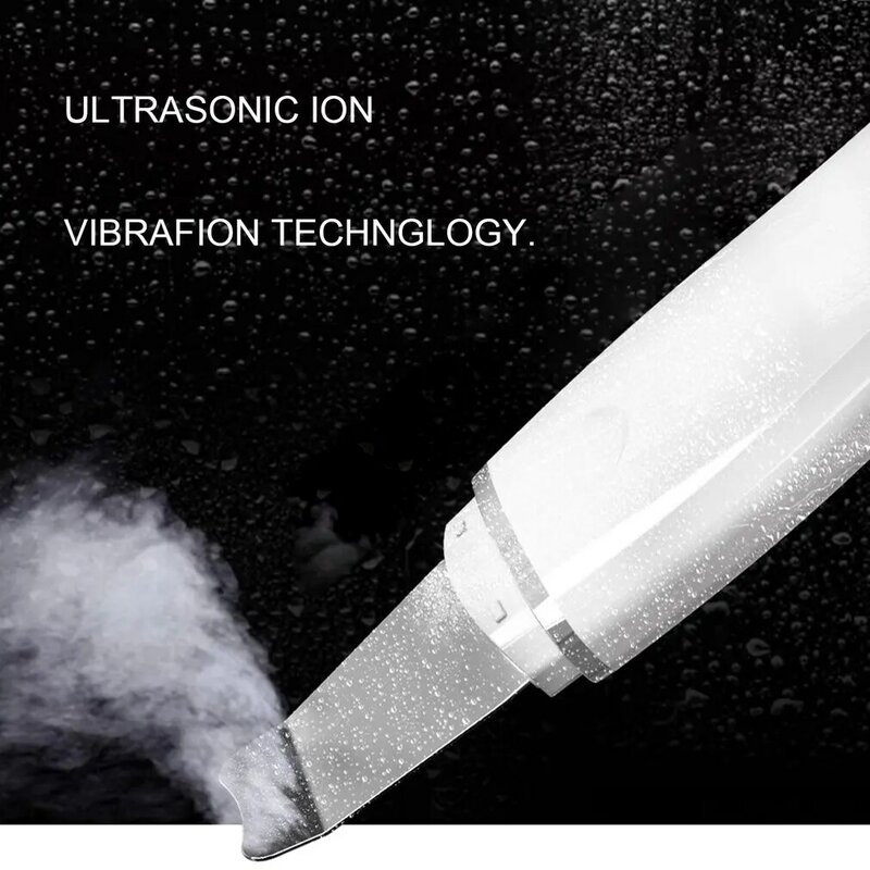 Strumento multifunzionale di bellezza dello strumento di pulizia della macchina di pala ultrasonica portatile dello Scrubber della pelle