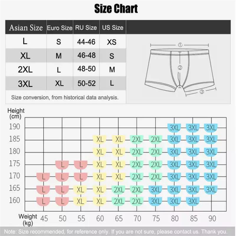 7 pçs/lote roupa interior masculina boxer shorts modal respirável macio sexy cor sólida mid-cintura boxer shorts masculino saco convexo L-3XL