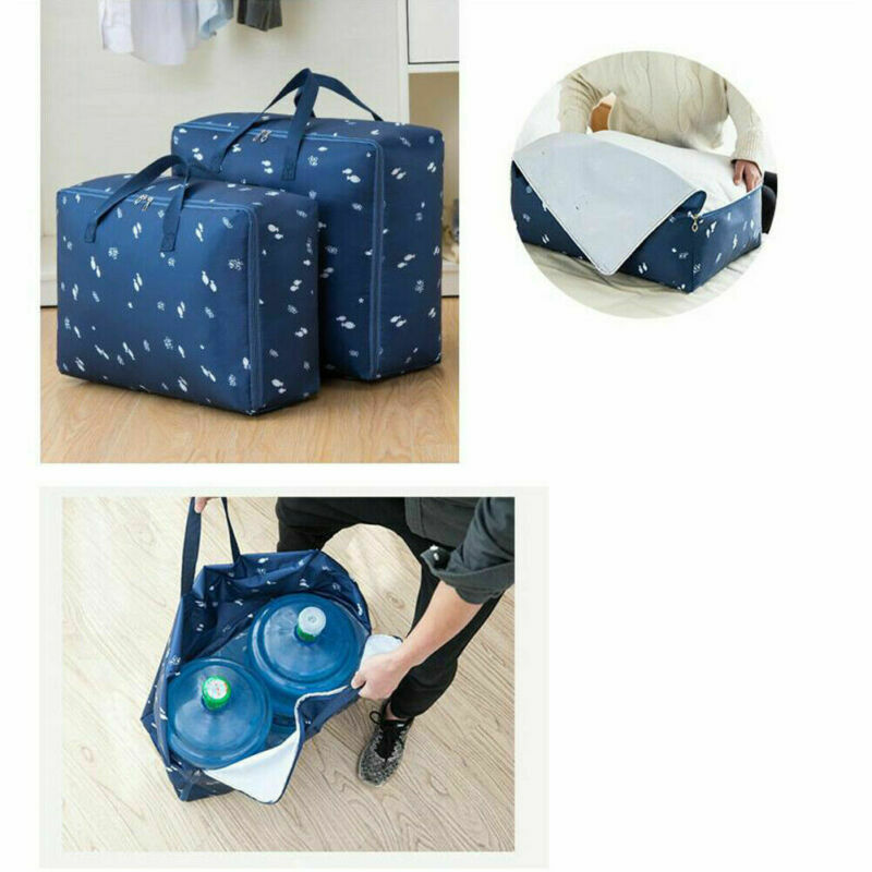 Brand New Style Portable Oxford Storage Bag Waterproof Folding Clothing Organizer With Zipper