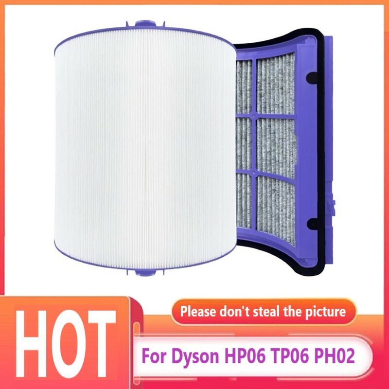 Per Dyson TP06 HP06 PH01 PH02 filtro HEPA parte di ricambio purificatore d'aria vero Set di filtri HEPA accessori per parti