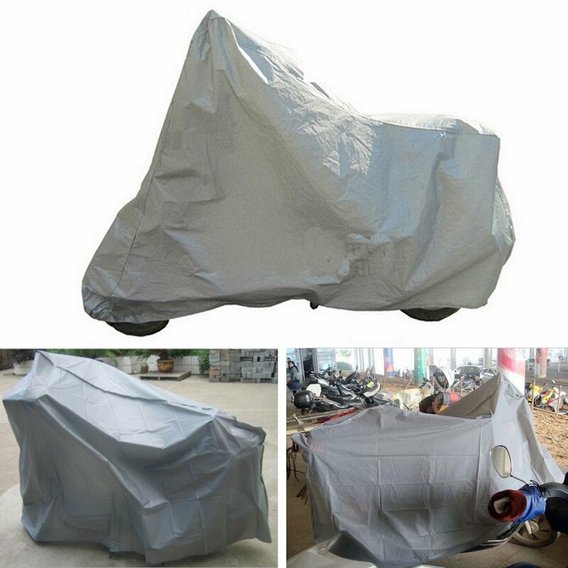 Cubierta protectora completa para motocicleta, cubierta impermeable a prueba de polvo, UV, sol, lluvia, nieve, para interior y exterior, motores y motos, 2021