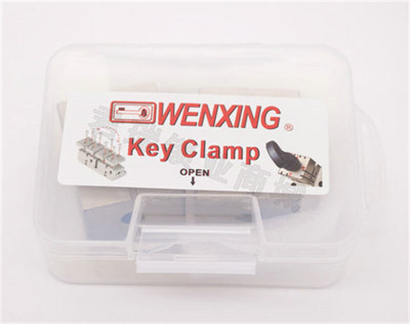 CHKJ 2PCS/Lot For Wenxing 218E Horizontal Machine Original Fixture 218E Original Replacement Fixture Clamp Parts Locksmith Tools