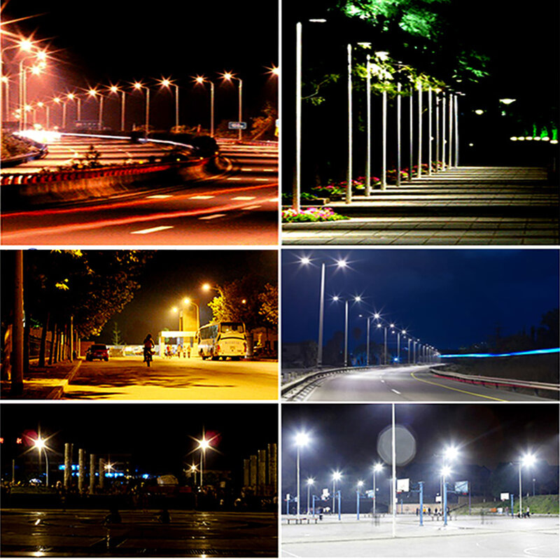 100W Đèn Đường LED 110V 220V Pha Đèn Đèn Sân Vườn Ngoài Trời Đường Phố Con Đường Tại Chỗ đèn IP65 Chống Thấm Nước