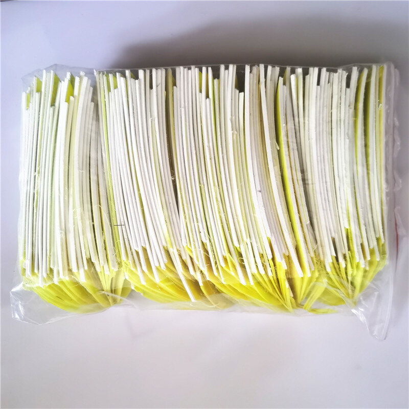 50Pcs 100Pcs piume di arco e freccia 8cm ~ 11cm possono fare 3 pollici 4 pollici piume di freccia tiro all'aperto accessori per alberi di freccia